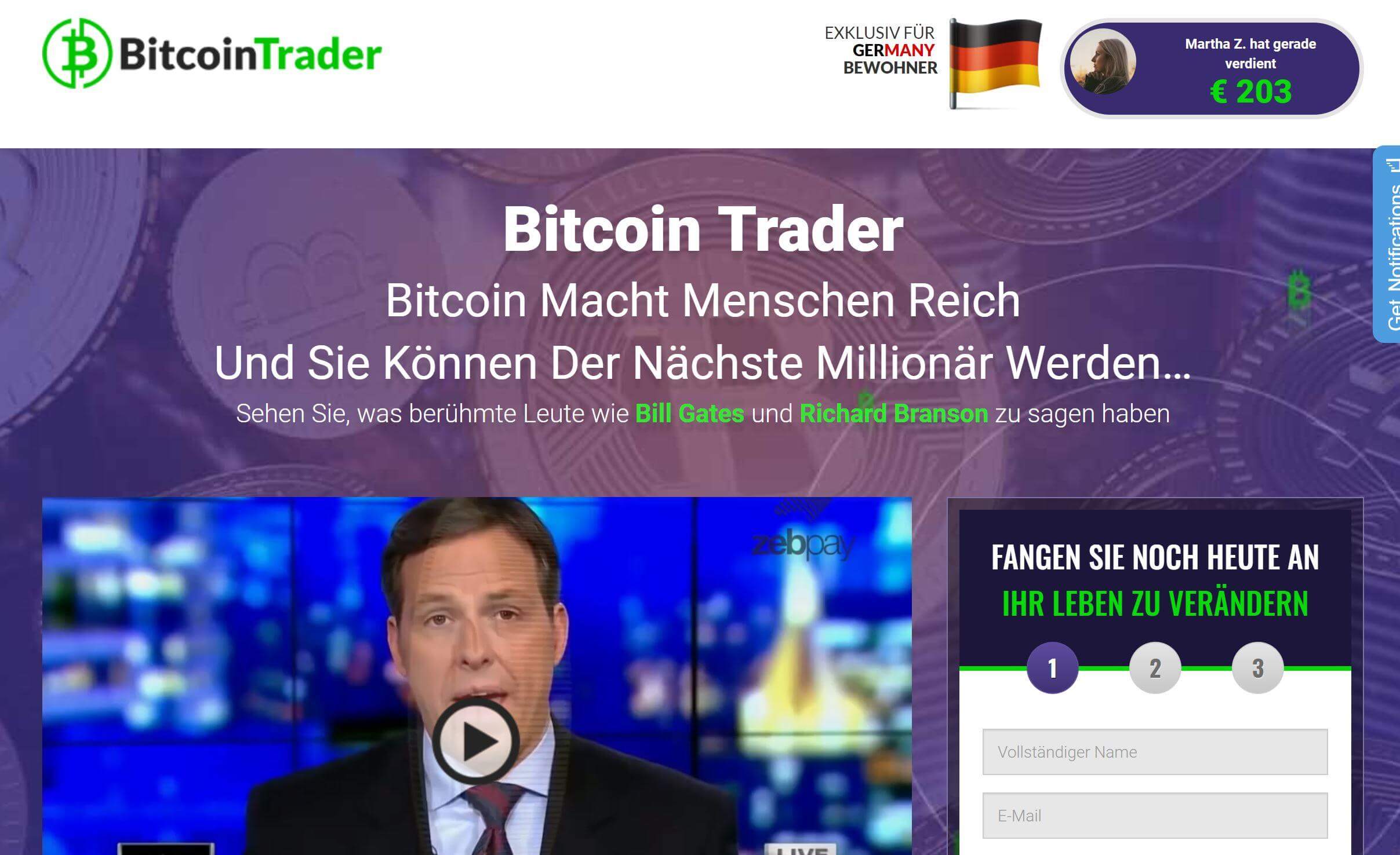 Bitcoin Trader Betrug