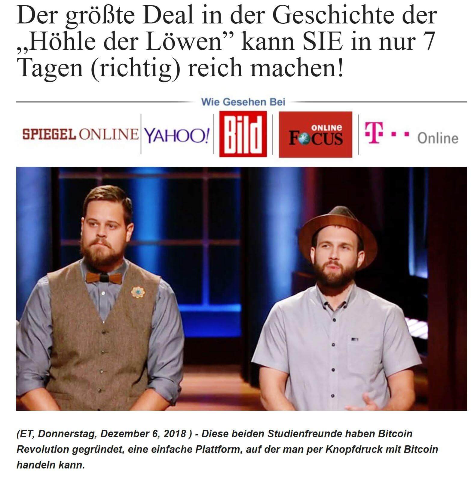 The News Spy und Höhle der Löwen: Fake News!