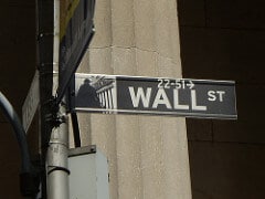 Wall Street signpost by sachab wall street photo
