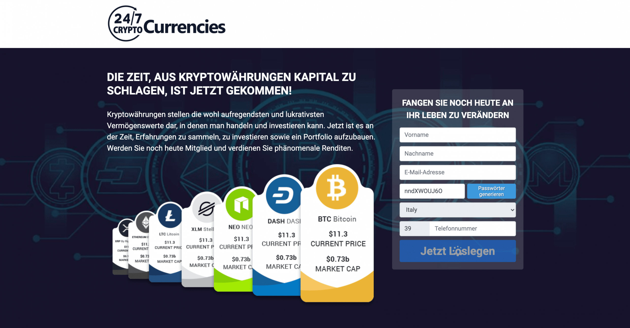 247 crypto currencies