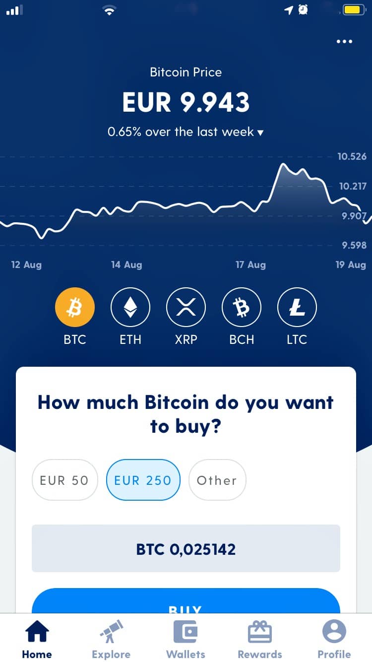 Luno Trading App