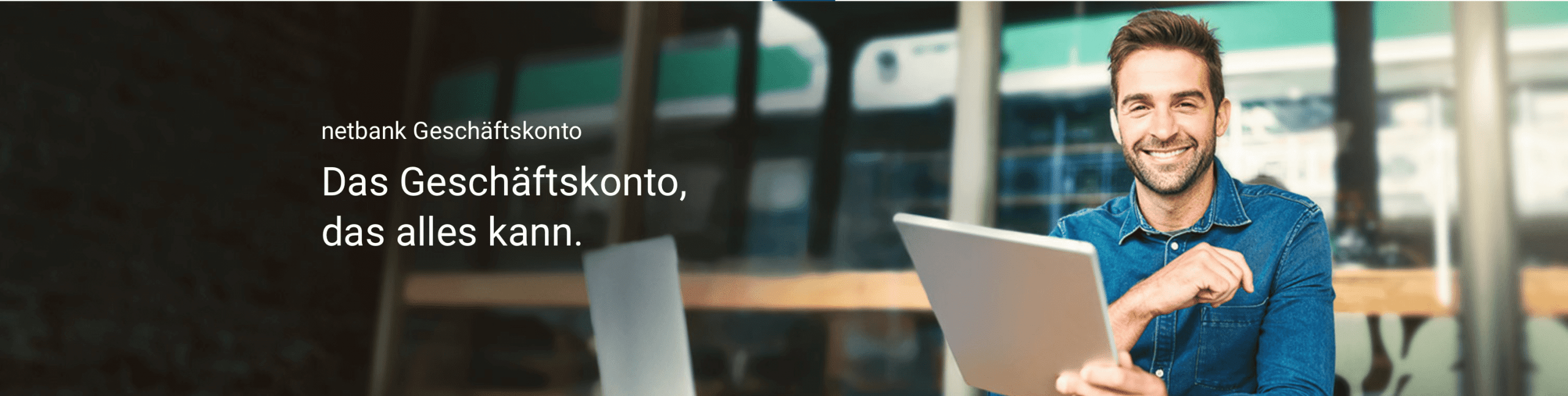 Netbank Geschäftskonto - Header