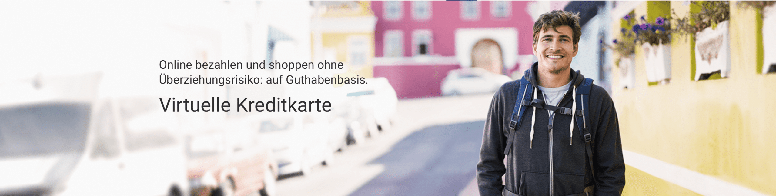 Virtuelle Kreditkarte Netbank - Header