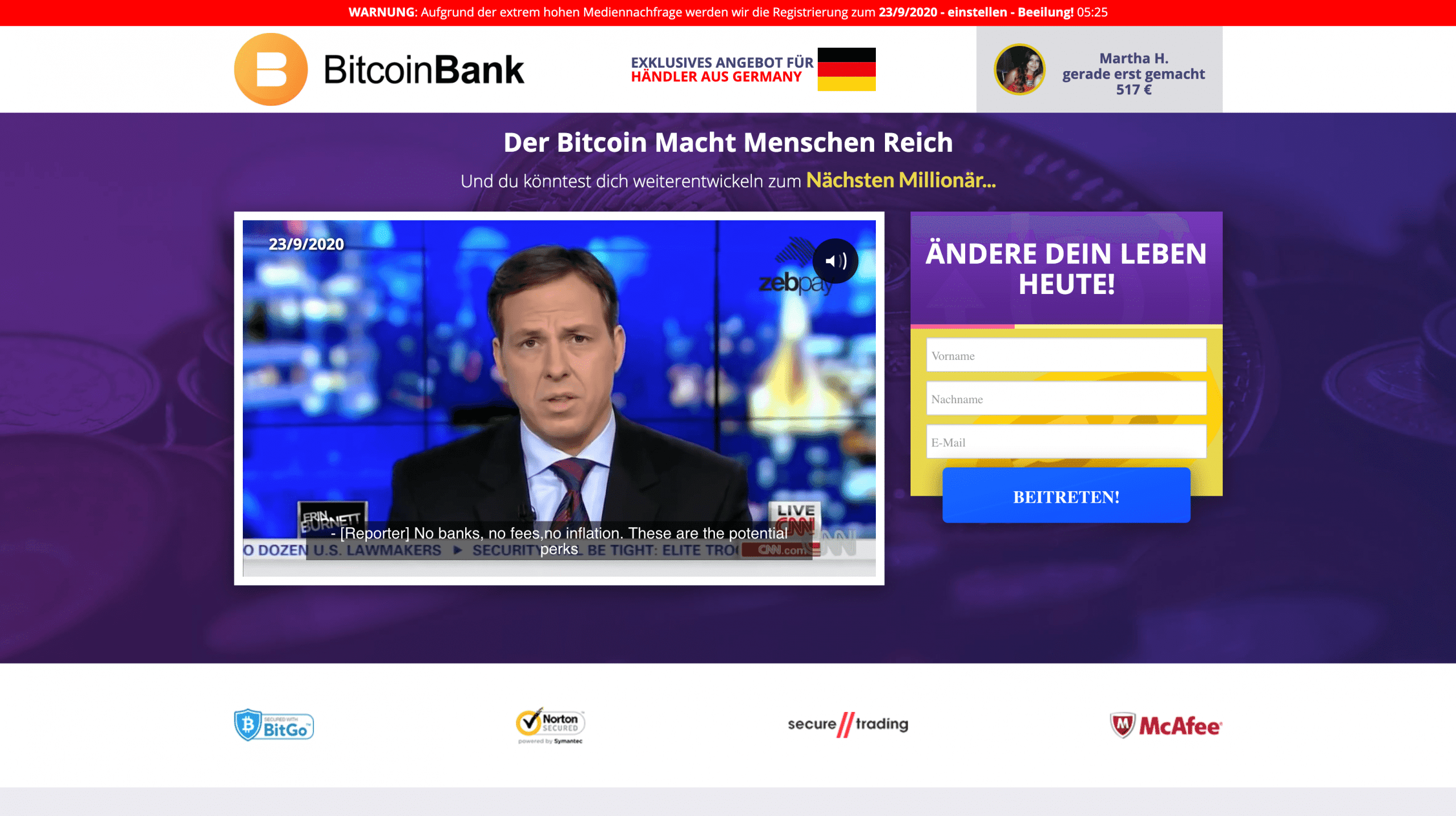 Bitcoin Bank