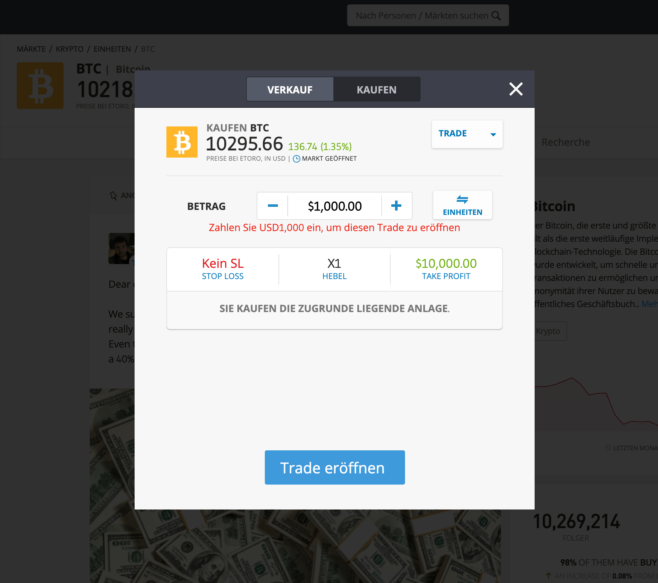 Bitcoin Kaufen