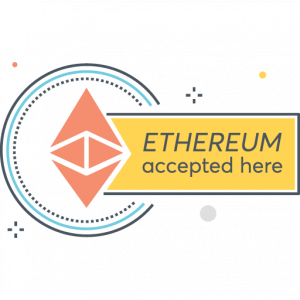 ETHEREUM ACCEPTED HERE