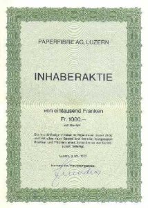 Inhaberaktie