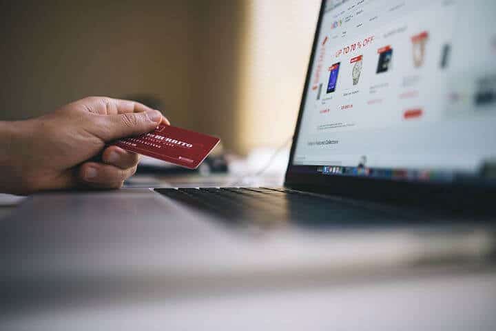 Online Shopping Kreditkarte