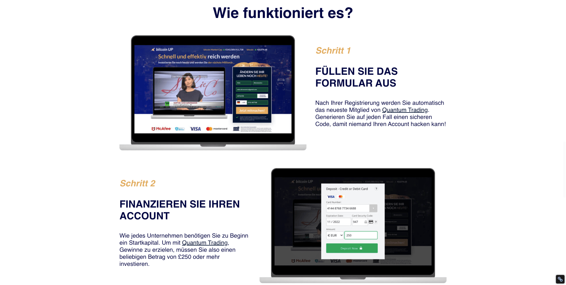 Wie funktioniert Quantum Trading?