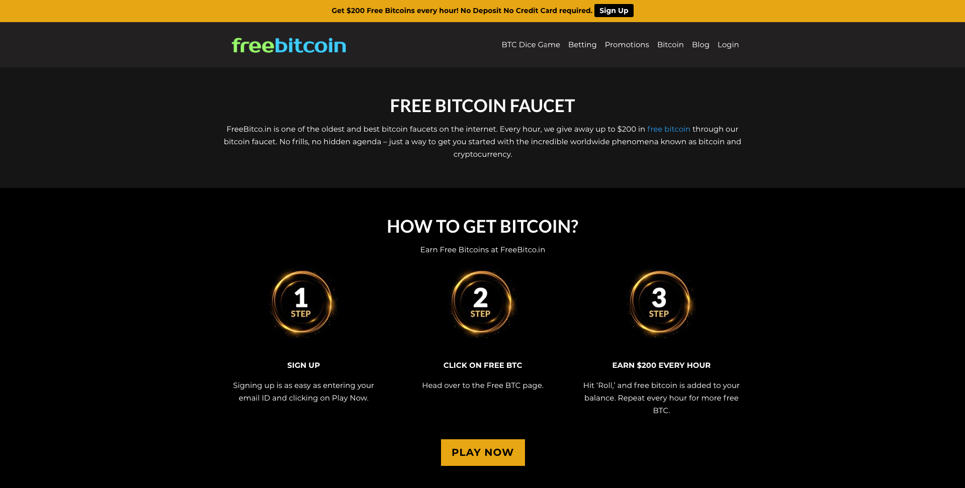 Bitcoin Faucet