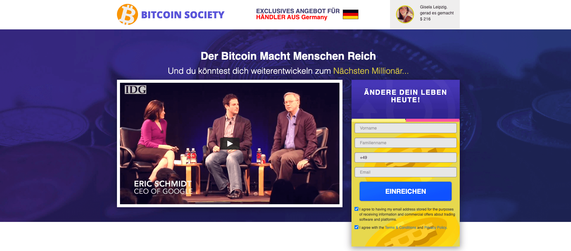Bitcoin Society Header