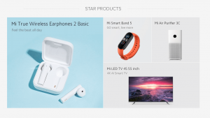Xiaomi Star Produkte