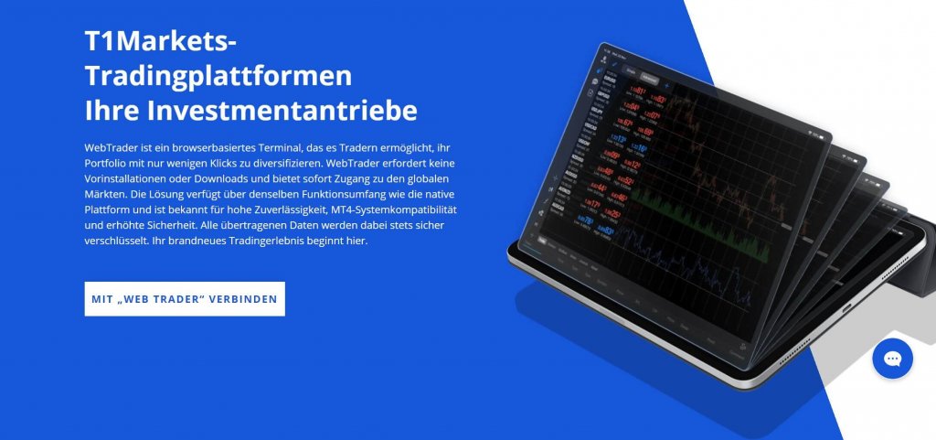 T1Markets WebTrader