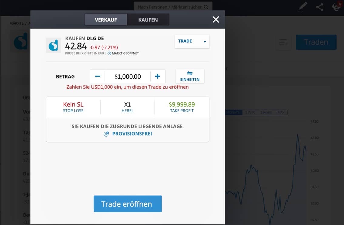 Dialog Semiconductor Aktie kaufen bei etoro