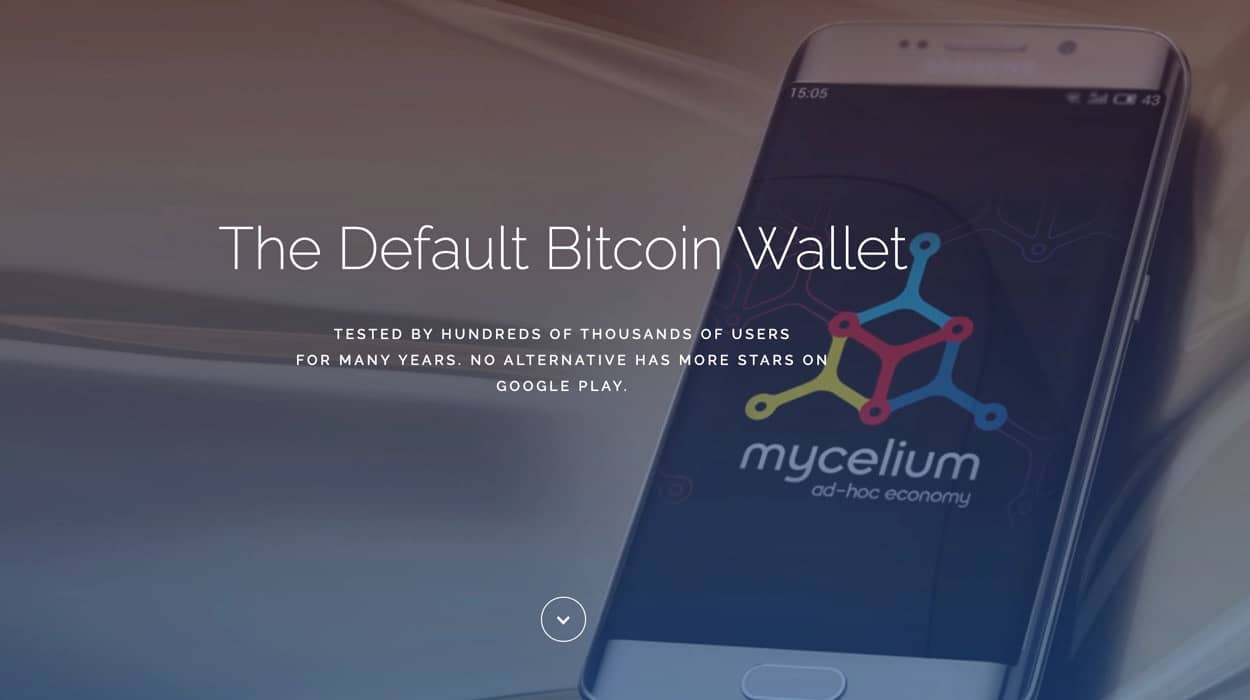 Mycelium Wallet - default Bitcoin wallet