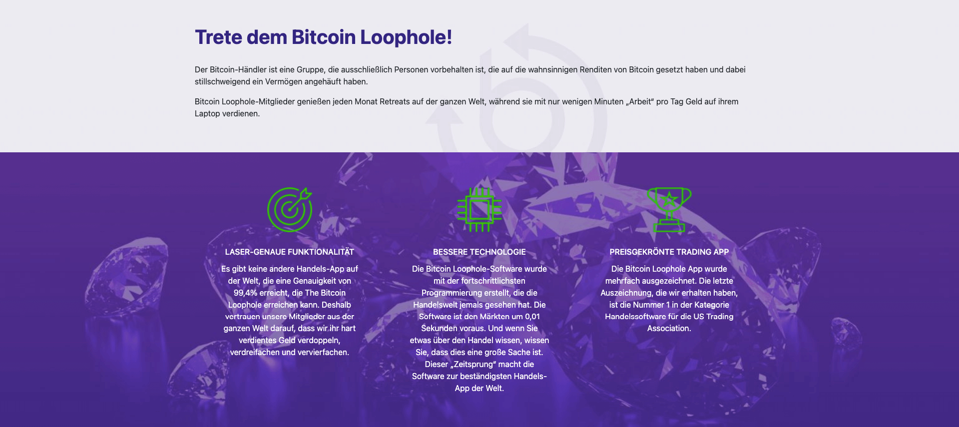 Über Bitcoin Loophole