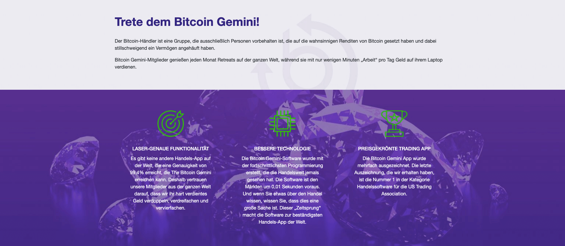 Über Bitcoin Gemini