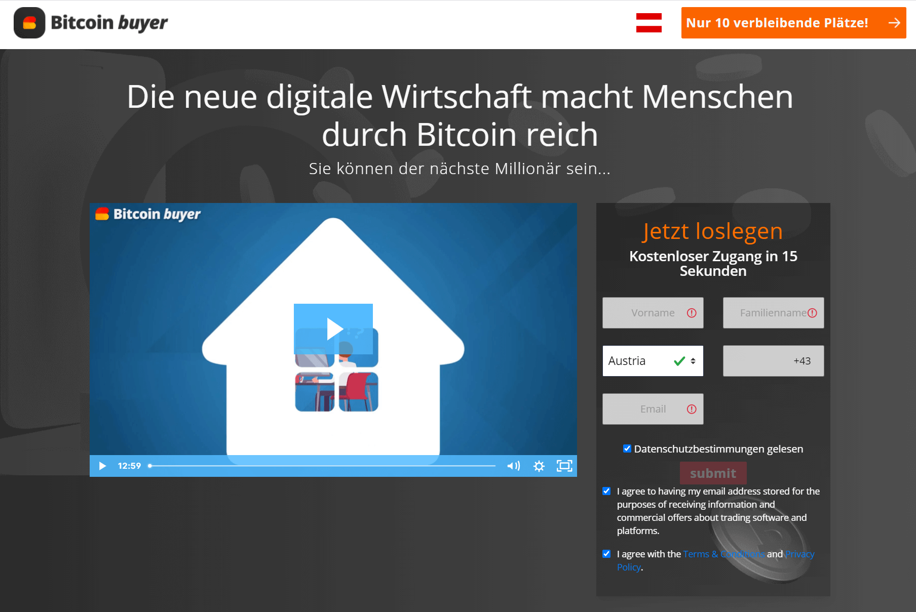 Bitcoin Buyer Anmeldung