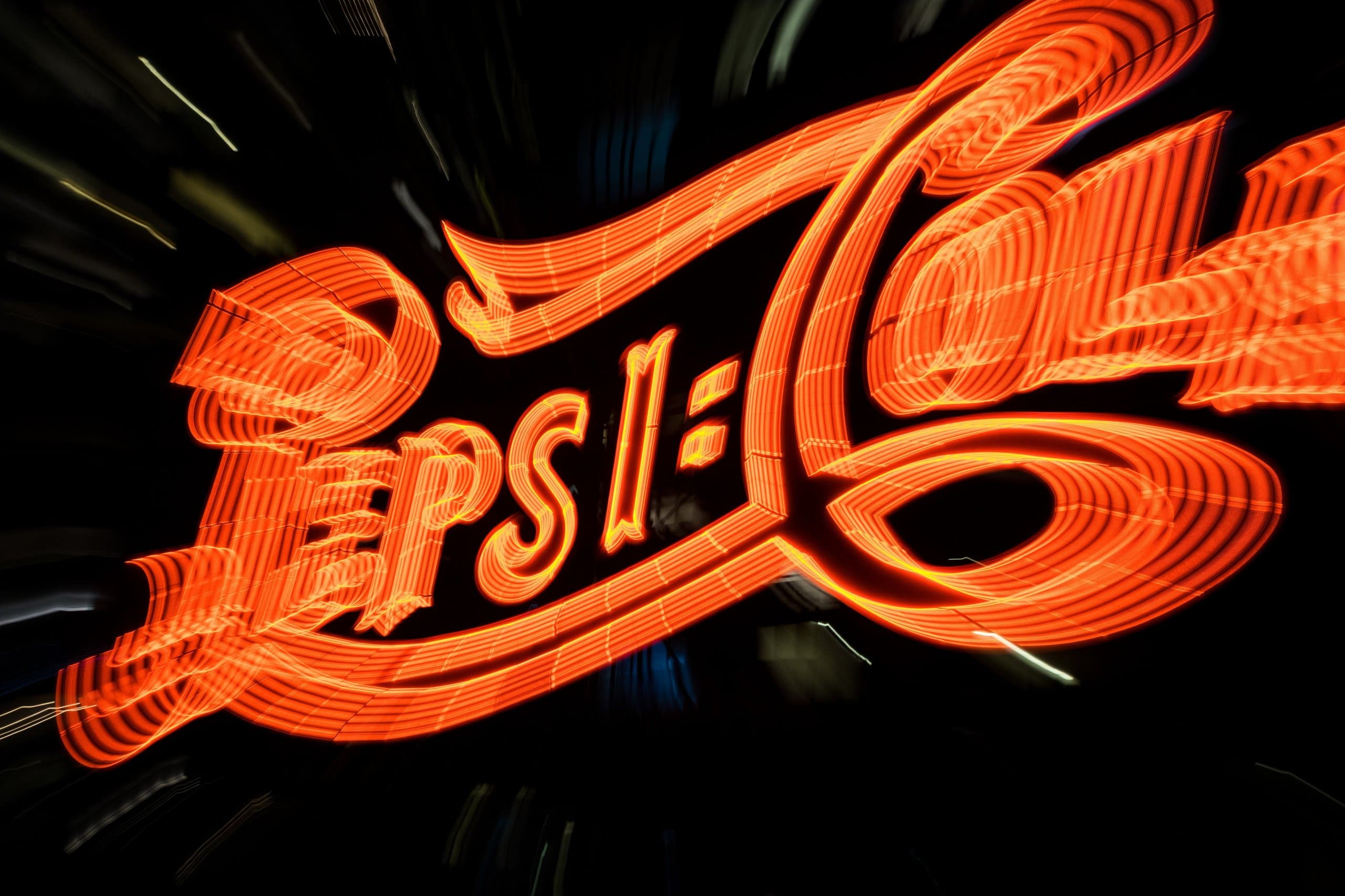 Pepsi-Cola neon sign