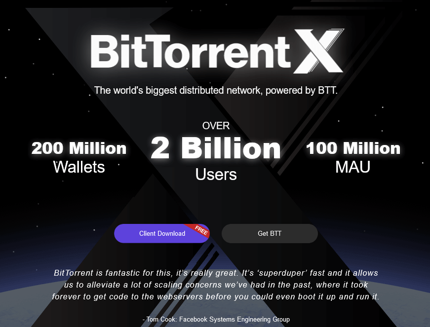 BitTorrent Webseite