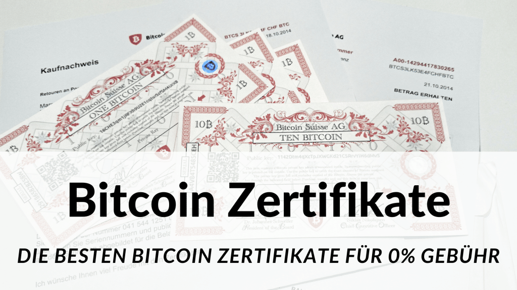 bitcoin zertifikat