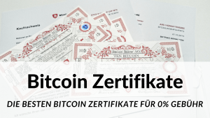 Bitcoin Zertifikate