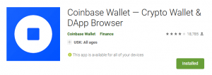 Coinbase Wallet für Android