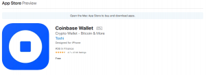 Coinbase Wallet für iOS
