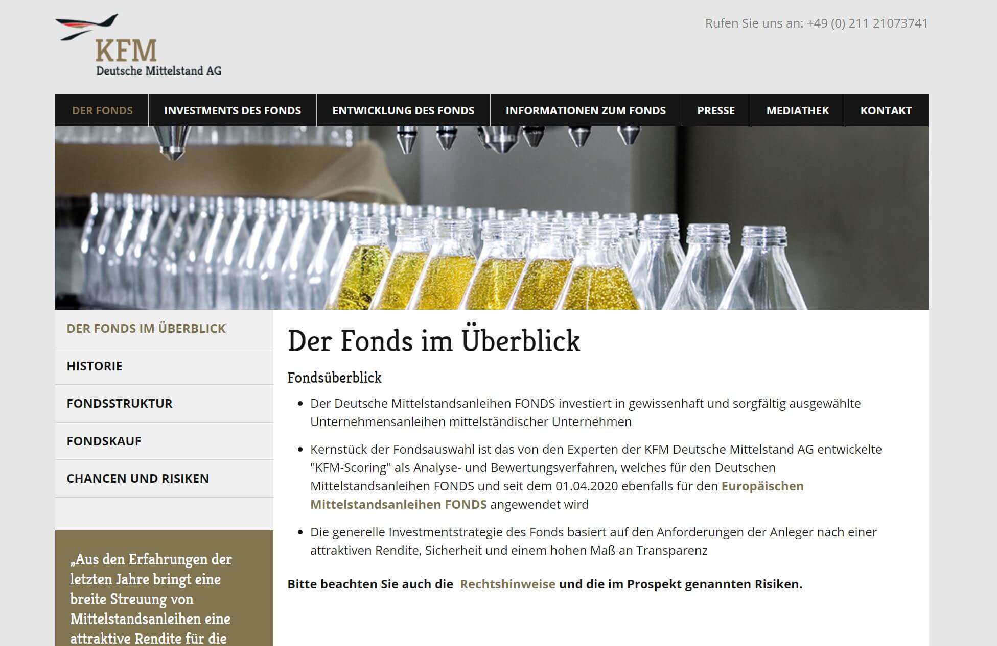 Deutsche Mittelstandsanleihen Fonds