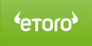 Etoro logo green background