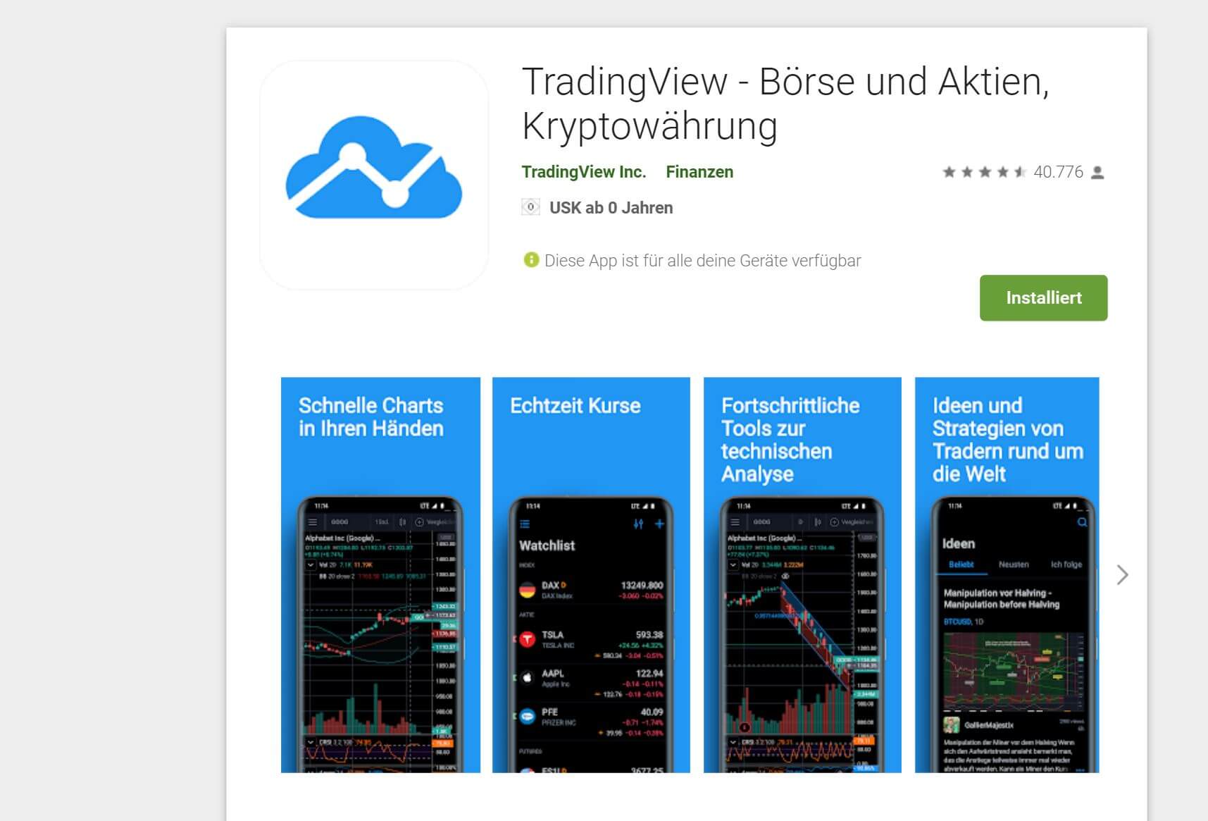 Tradingview App