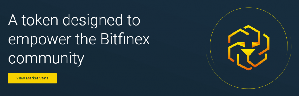 UNUS SED LEO Bitfinex Webseite