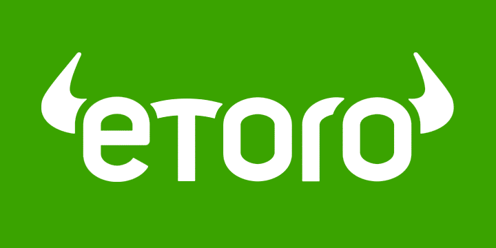 Etoro logo green background