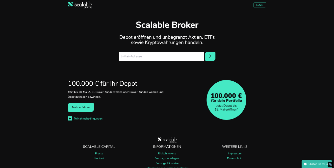 Scalable Broker Website