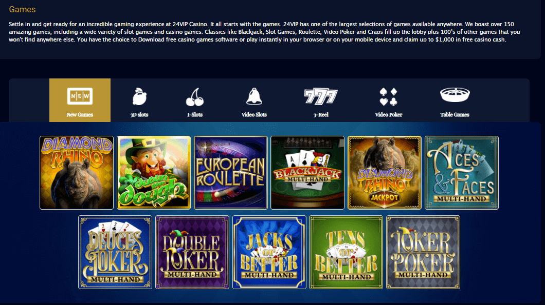 24vip casino new games