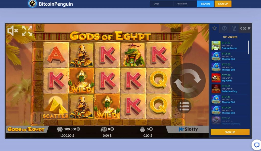 Bitcoin Penguin Spiel