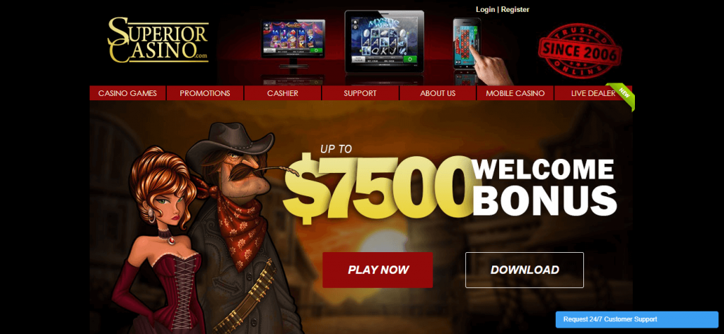 Superior Casino Startbild