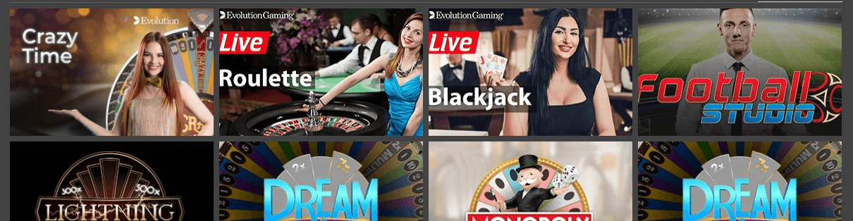 RockNRolla Casino Live Spiele