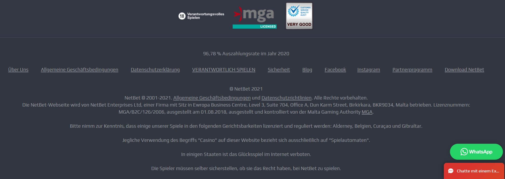 NetBet Casino seriös