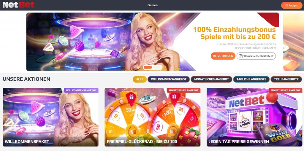 Netbet Casino Startseite