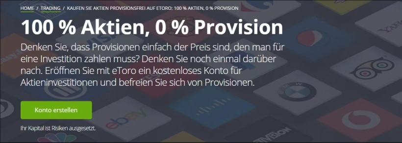 Vergleich: Gebühren beim Kauf von Hebel Zertifikaten und echten Aktien bei eToro