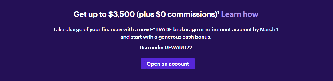 ETrade Bonus