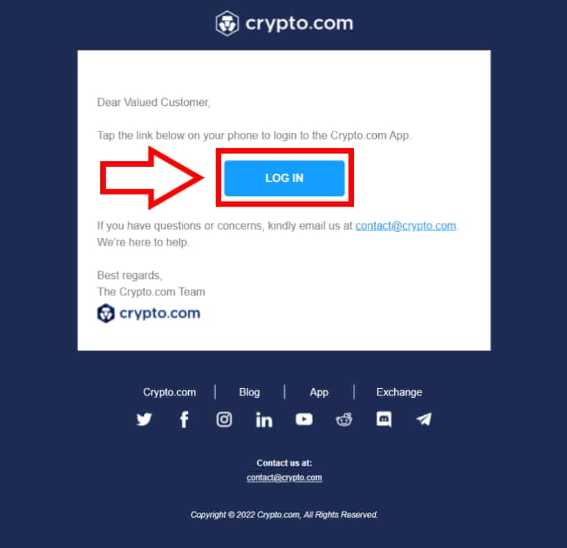 Crypto.com App Login