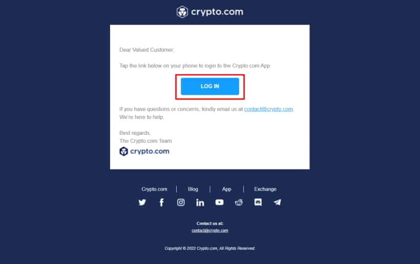Crypto.com Login