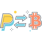 Bitcoin PayPal Logo