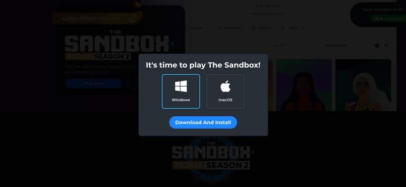 The Sandbox download