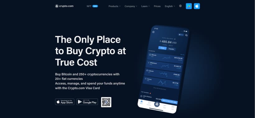 Crypto.com Startseite