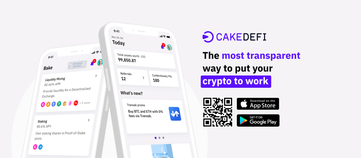 Cake Defi App