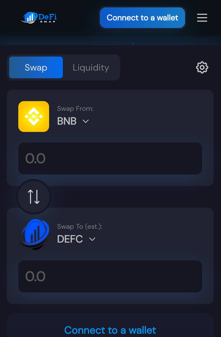 DeFi Swap App