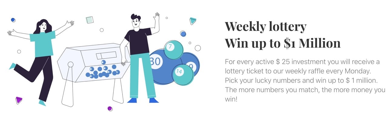 Robotics.Online weekly Lotterie